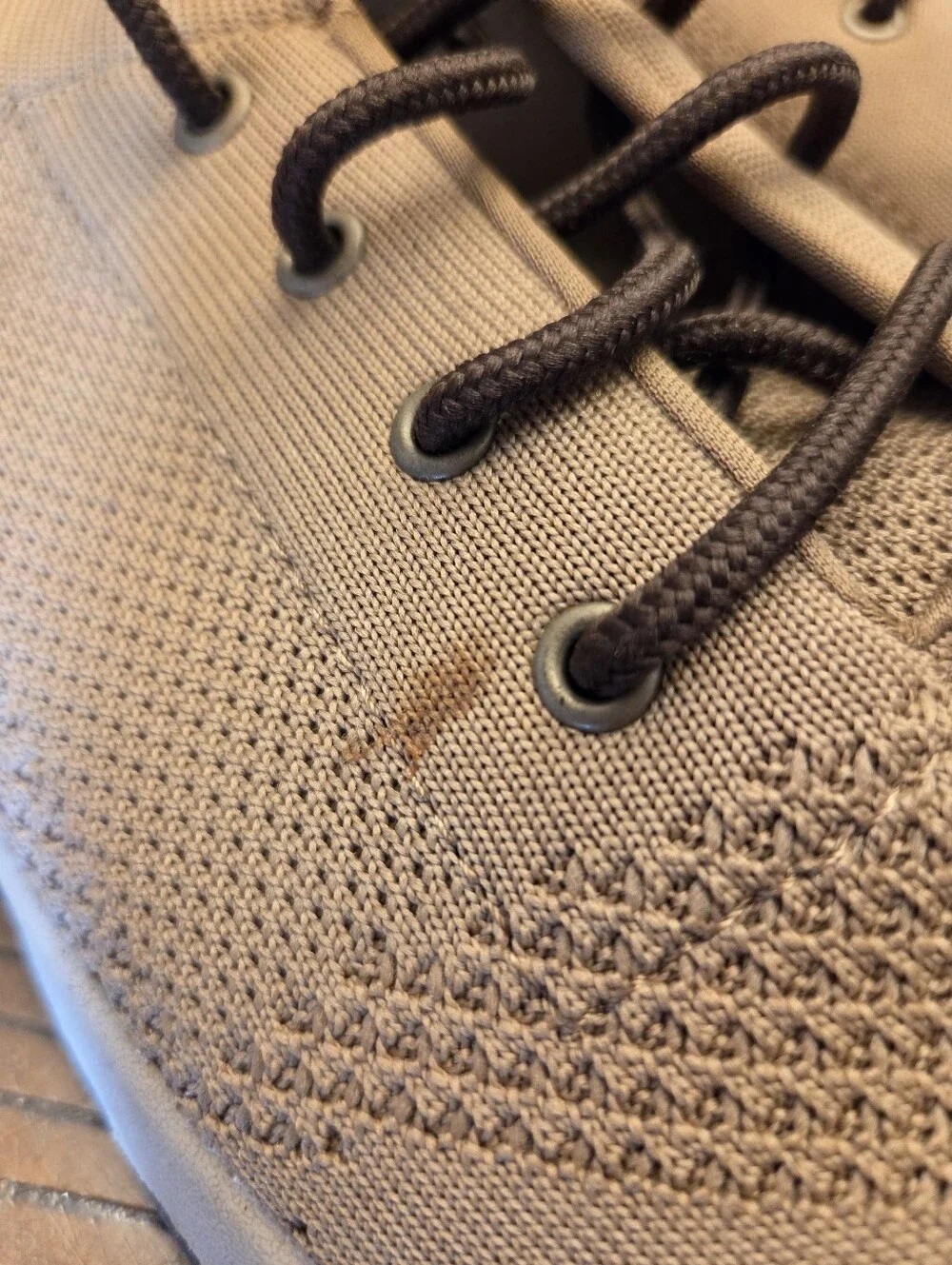 🎈2/$15 George Tan Knit Lace-Up Oxford Shoes 13 NWT